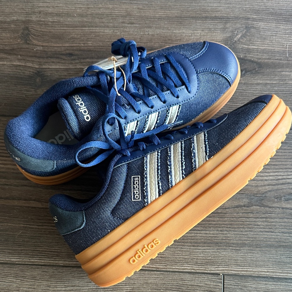 Adidas Womens Navy Blue Sneakers